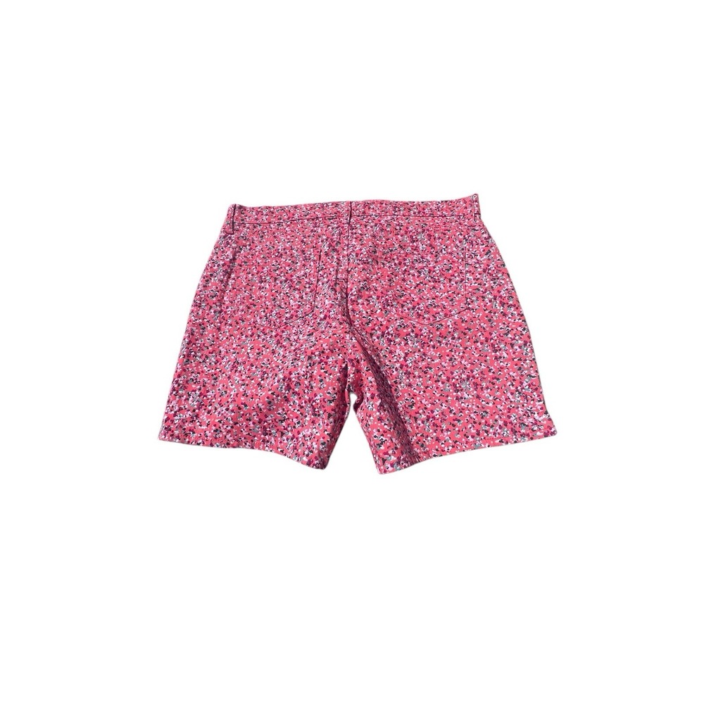 Bandolino Floral Shorts Mandie Zip And Button Front Pockets‎ Stretch Size 16 - Picture 7 of 7